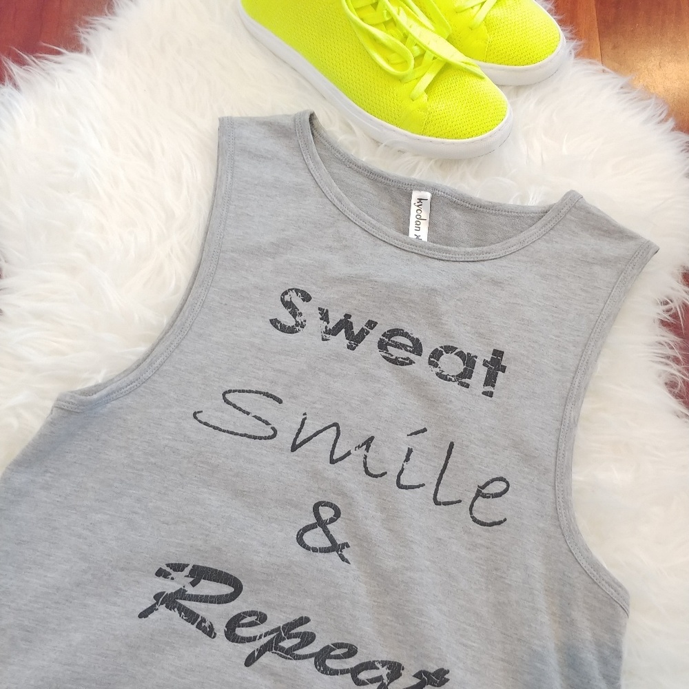 Kyodon Sleeveless Workout Top Grey Size  XS